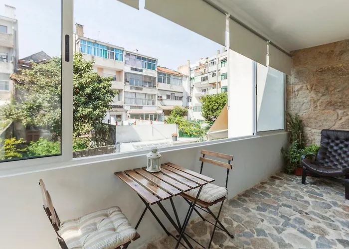 Stunning Designer Flat With Balcony Heart Of * Porto